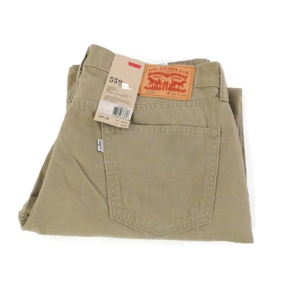 levis 559 khaki